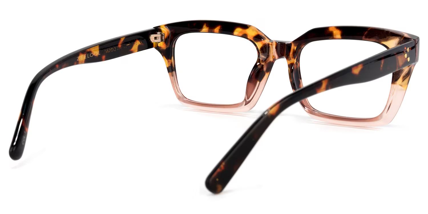 Grover Tortoise Rechteckige Brille4