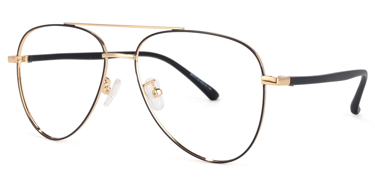 Paige Gold-Schwarze Pilot Birlle1