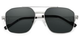 Ludwig Silber Pilot Sonnenbrille1