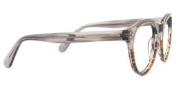 Ryleigh Grau Rund Vollrand  Brille3