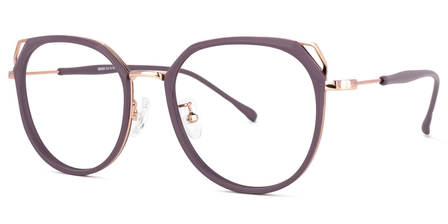 Ofelia Lila Geometrisch Brille1