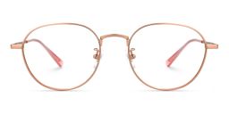 Abeni Rosa-Gold Rund Brille0