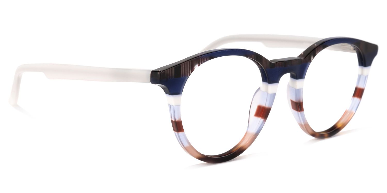 Abbra Braune Cateye Brille2