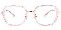 Uan Rosa Geometrisch Brille0