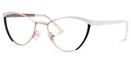 Sydney Weiß Brownline Brille1