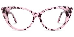 Cindy Klar Rosa Schildkröte Cat Eye Brille0