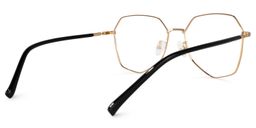 Joo Schwarz Geometrische Brille3