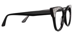 Bernarda Schwarze Runde Brille2