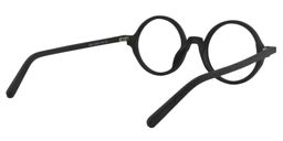 Aloysius Schwarze Runde Brille5