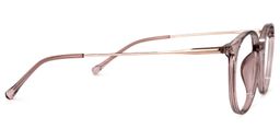 Ohnicio Lila Oval Brille2
