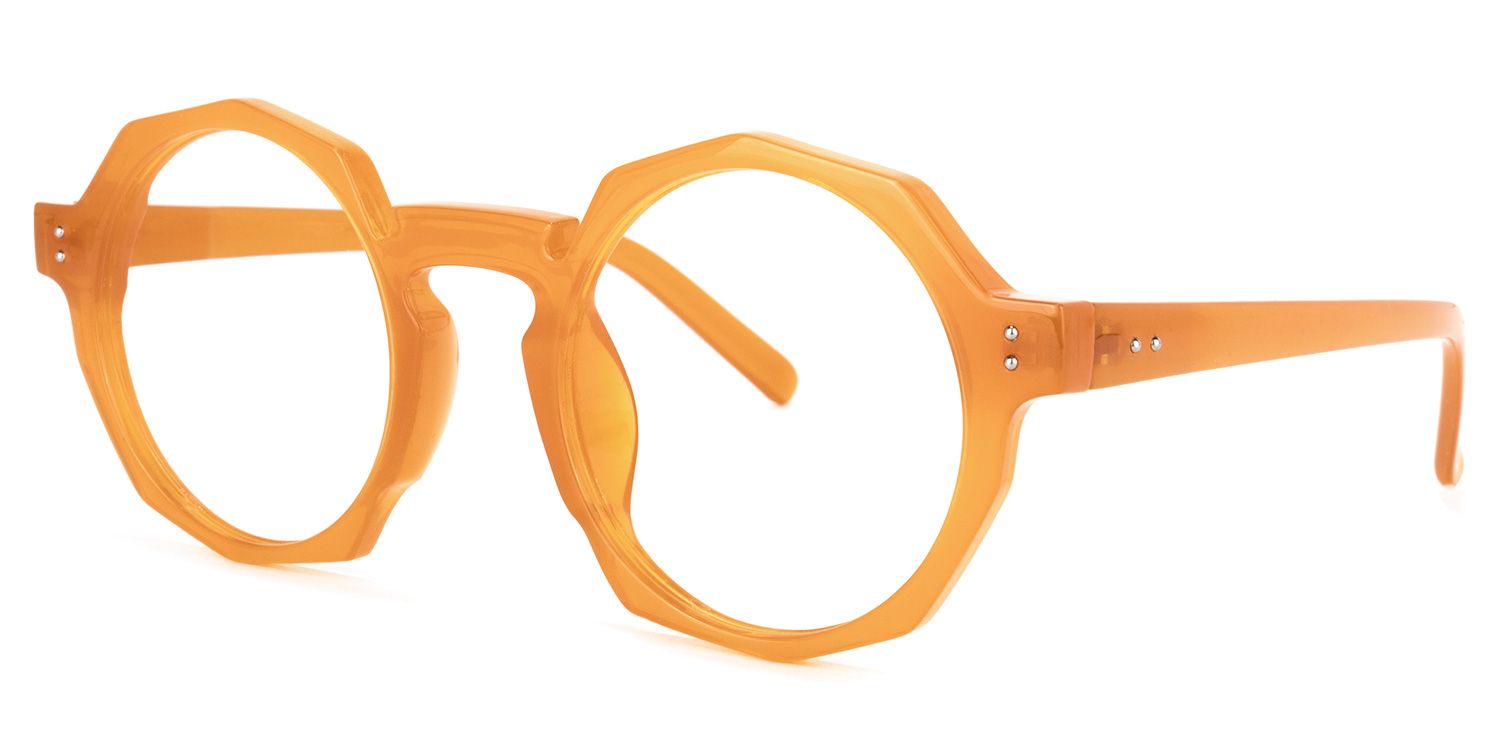 Goodwin Gelbe Geometrische Brille1