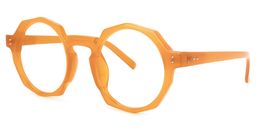 Goodwin Gelbe Geometrische Brille1