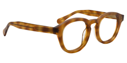 Caprice Braun-Tortoise Rund Brille2