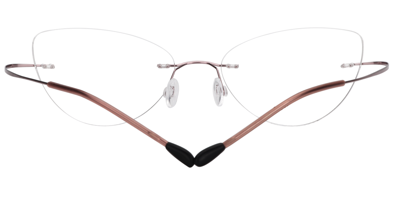 Evelyn Rosa Cat Eye Brille5