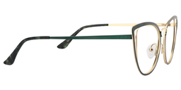 Eras Grün Cat Eye Brille4