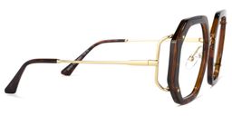 Bancroft Geometrische Gelb Tortoise Brille3