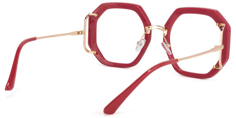 Bancroft Schwarz Geometrisch Brille4