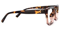 Grover Tortoise Rechteckige Brille3