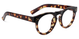 Malloy Rund Tortoise Brille3