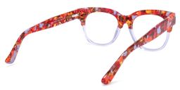Yessenia Lila Muster Quadratische Brille5