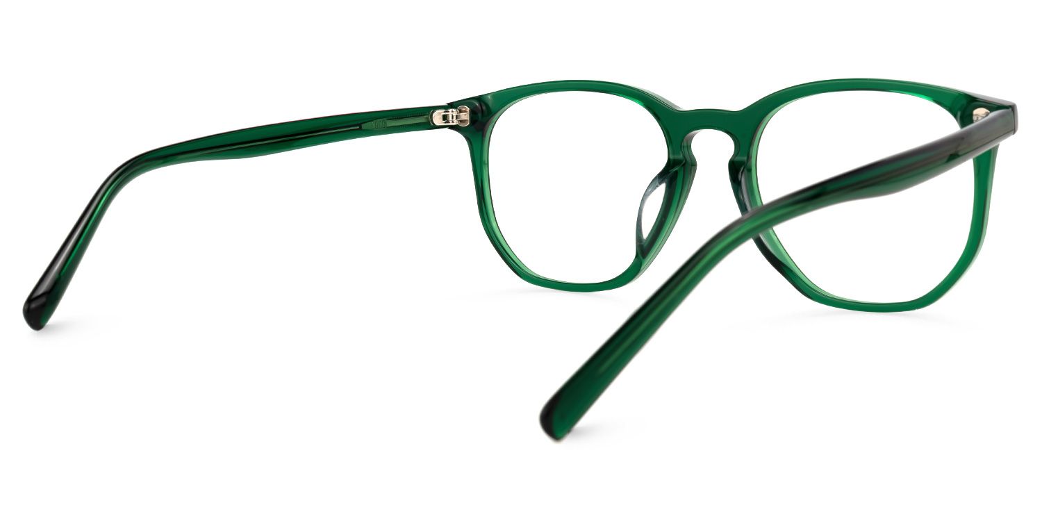 Walter Grün Klar Rund Brille3