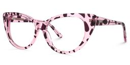 Cindy Klar Rosa Schildkröte Cat Eye Brille1