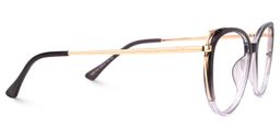 Constance Dunkellila Cateye Brille3