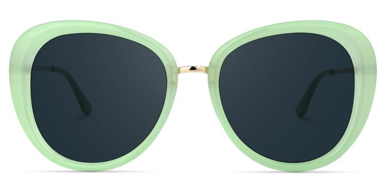 Hagan Grün Cateye Sonnenbrille