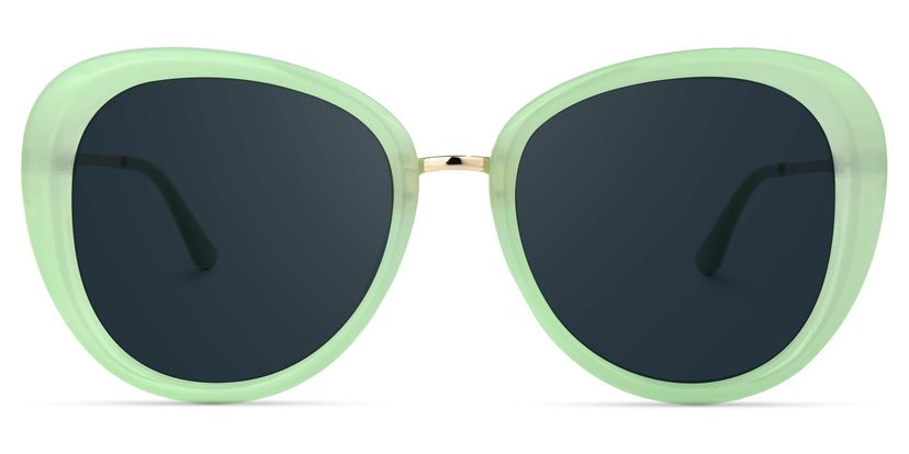 Hagan Grün Cateye Sonnenbrille