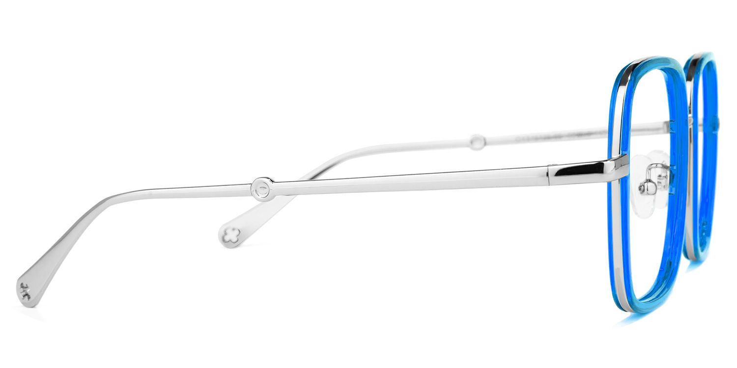 Jace Blau Rechteckig Brille3