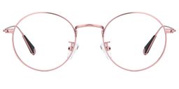 Lilith Rosa Runde Brille0