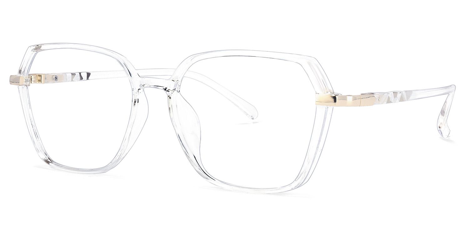 Gerry Weiß Klar Geometrisch Brille1