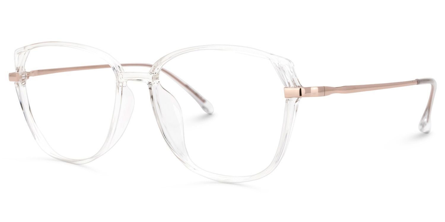 Haygood Klar Cateye Brille1