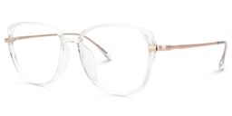Haygood Klar Cateye Brille1
