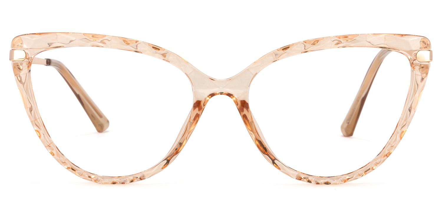 Lucas Champagne Cat Eye Brille0