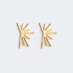 Vintage Gold Geometrisch Ohrringe0