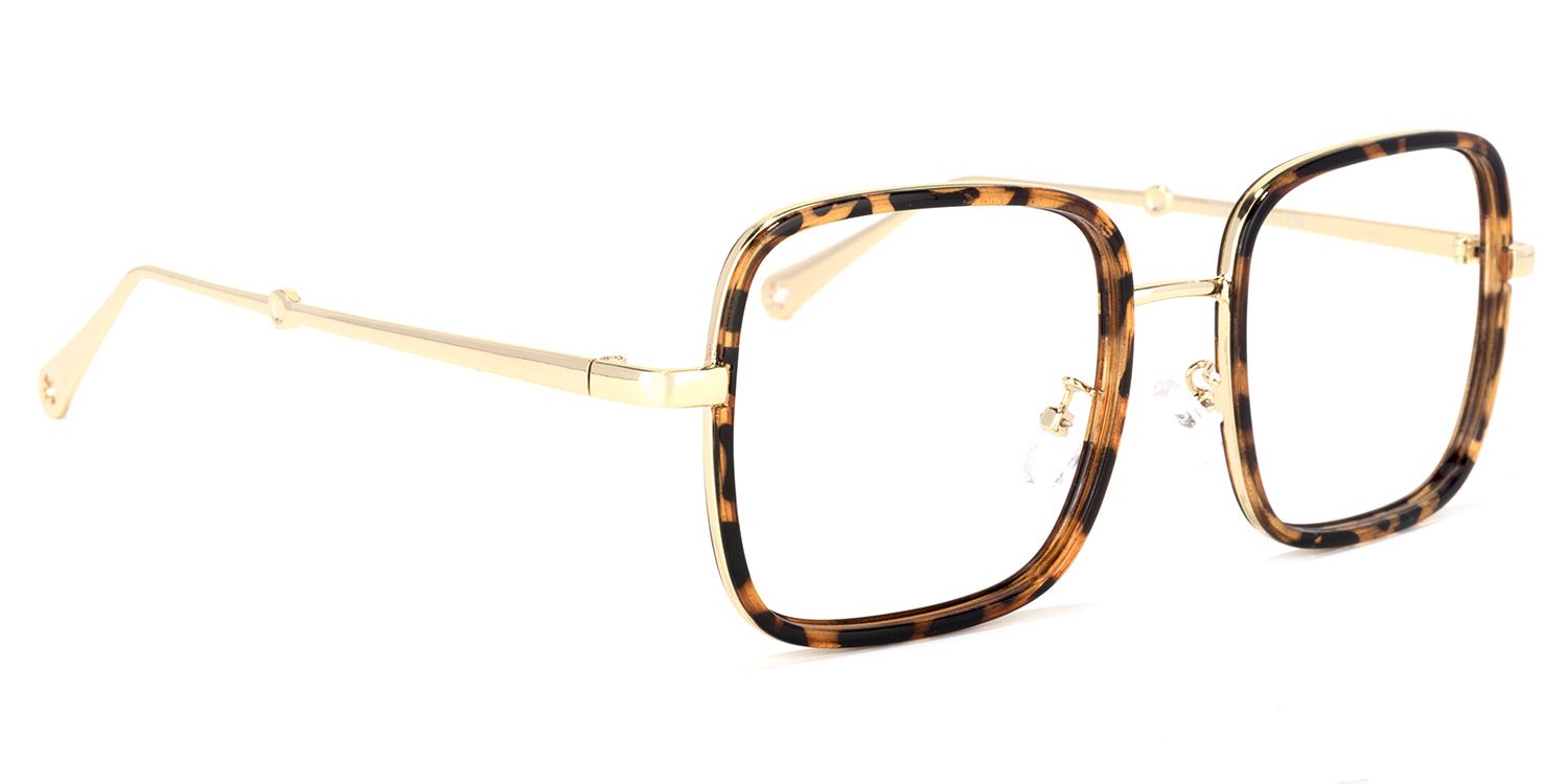 Jace Tortoise Rechteckige Brille2