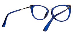 Dalton Blau Cateye Brille4