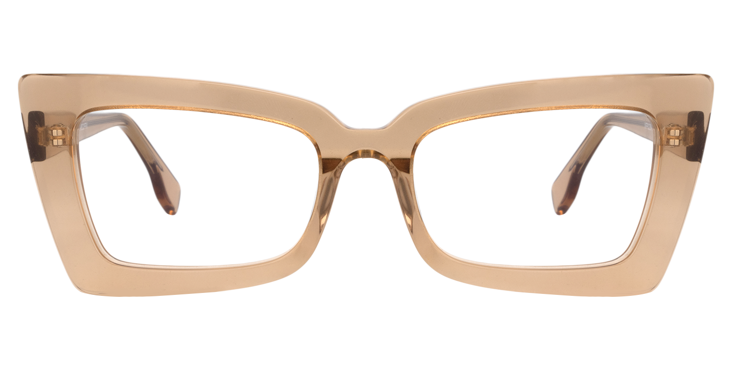 Newell Braun Rechteckige Brille0