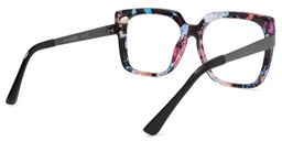 Reeves Blumenmuster Quadratische Brillen4