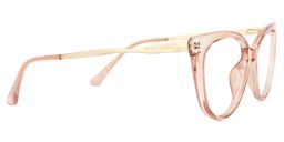Marcus Beige Klar Cateye Brille3
