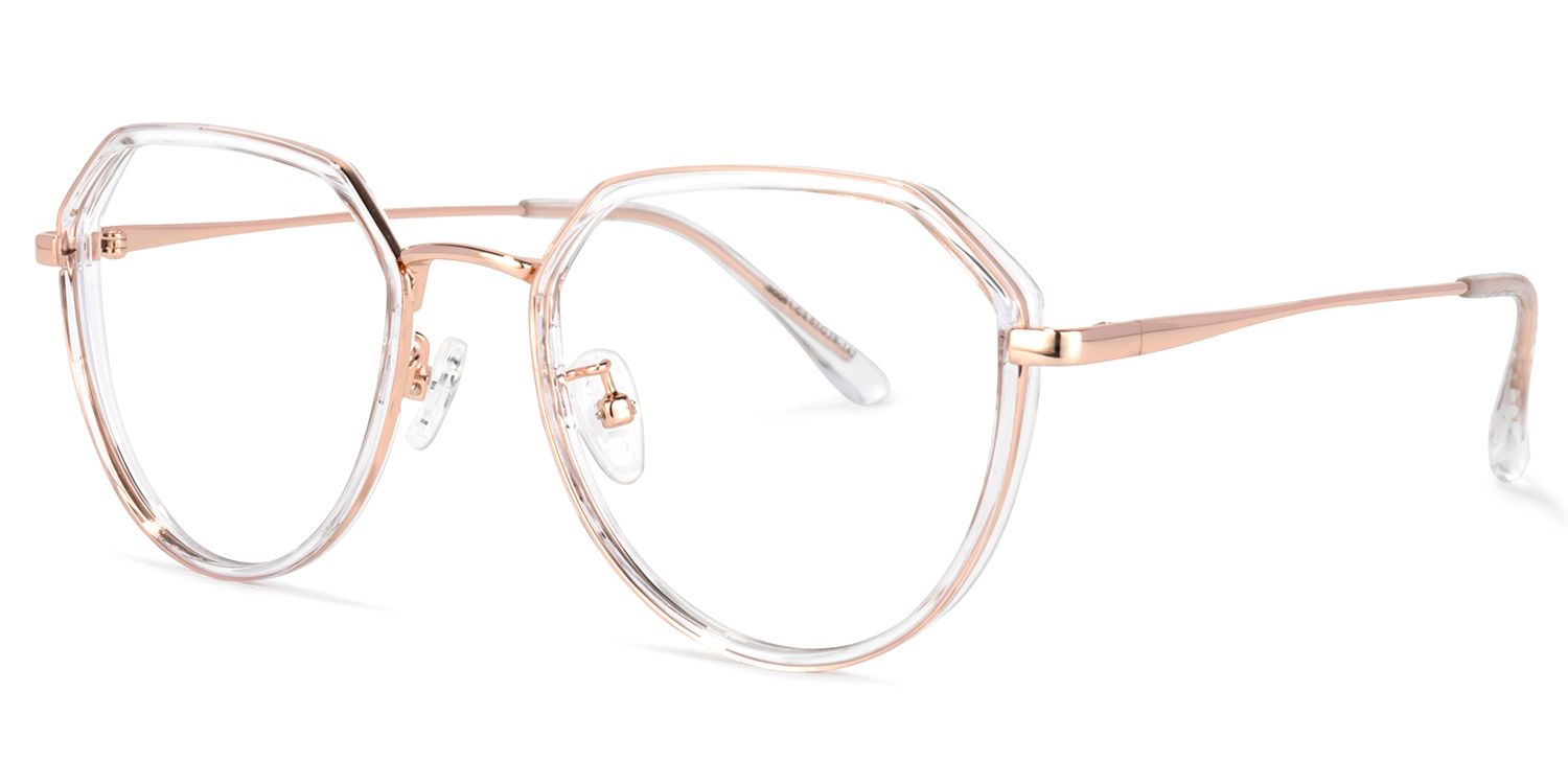 Parker Klar Geometrische Brille1