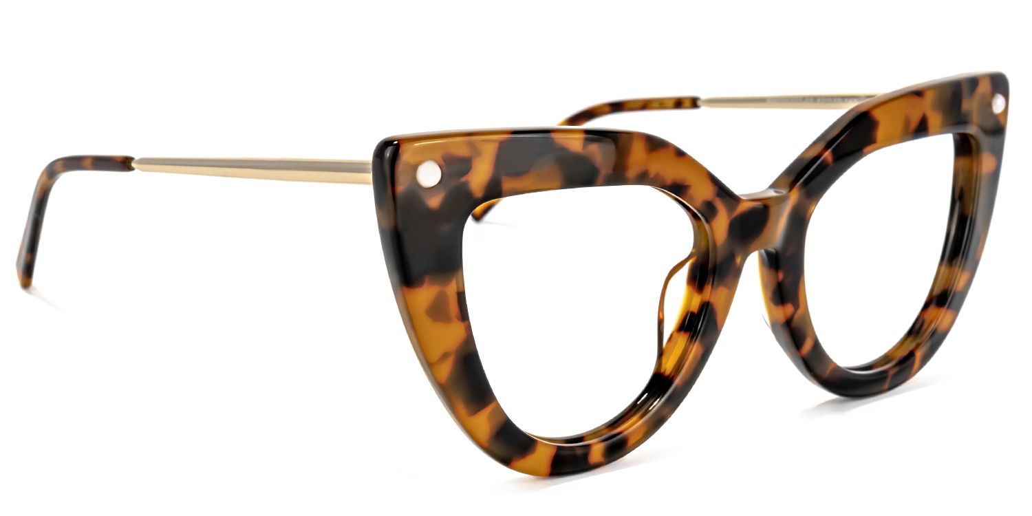 Garbo Braun-Tortoise Cateye Brille2