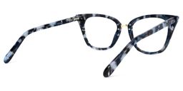 Martha BlaueTortoise Cateye Brille4