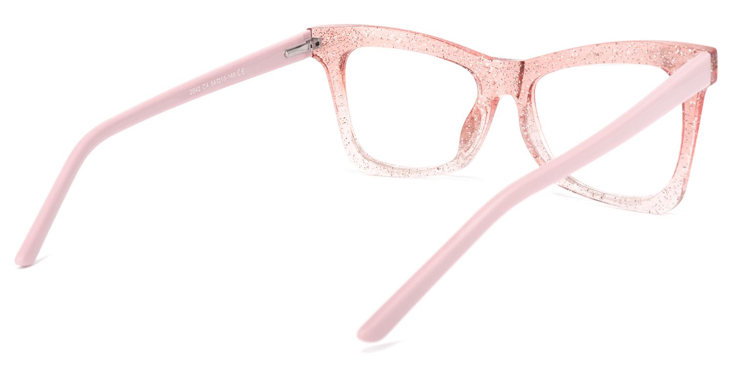 Yaritza Rosa Schmetterling-Form Brillen4