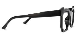 Yamilex Schwarze Quadratische Brille2