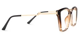 Gannon Braun Quadratisch Brille2