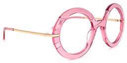 Keona Runde Rosa Brille2