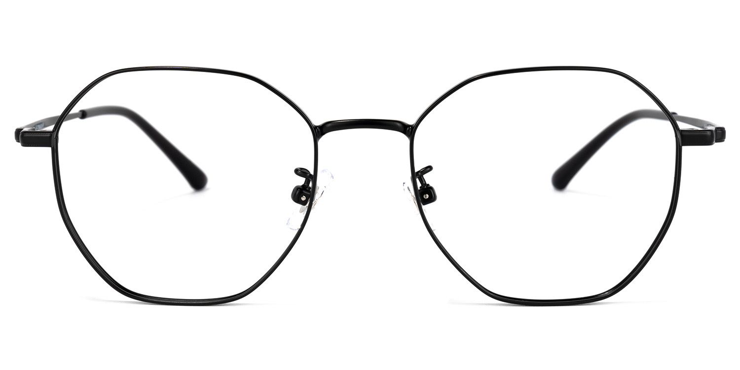 Ware Schwarz Geometrische Brille0